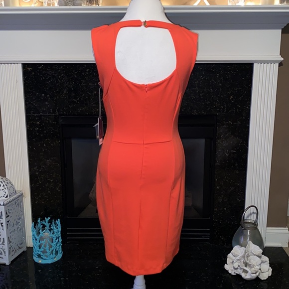 Jennifer Lopez coral dress - Picture 4 of 10